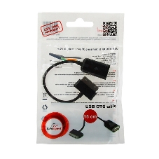Кабель Gembird/Cablexpert USB 2.0 OTG, USBAF/BM30pin, для планшетов Samsung, 0.15м, пакет