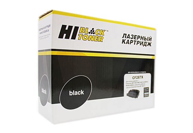 Картридж Hi-Black (HB-CF287X) для HP LJ M506dn/M506x/M527dn/M527f/M527c, 15K