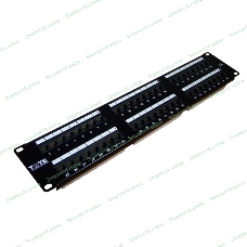 Патч-панель TWT 48 портов, UTP, кат.6, 2U