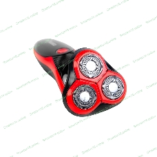 Электробритва Centek CT-2168 (красный) ротор 3D, влажное бритье, 3 плав.головки, 2-ные лезвия, до 50 мин раб