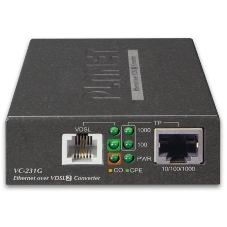 Конвертер Ethernet в VDSL2 VC-231G, внешний БП 1-Port 10/100/1000T Ethernet to VDSL2 Converter -30a profile w/ G.vectoring, RJ11
