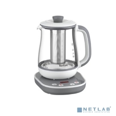 Чайник электрический Tefal BJ551B10 1.5 л, 1430 Вт, белый/серый