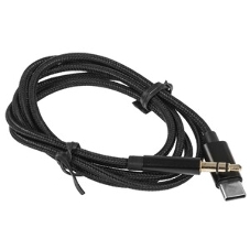 Кабель-переходник USB Cablexpert CCAB-CM35M-1M-B, Type-C/Jack3.5, Mobile, 1м, черный, коробка