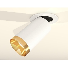Светильник Ambrella Light XM6322204 SWH/PYG белый песок/золото желтое полированное MR16 GU5.3 (A2241, C6322, N6134)