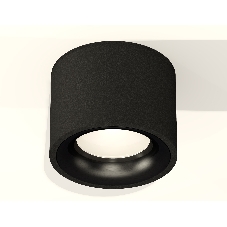 Светильник Ambrella Light XS7511021 SBK/PBK черный песок/черный полированный MR16 GU5.3 (C7511, N7011)