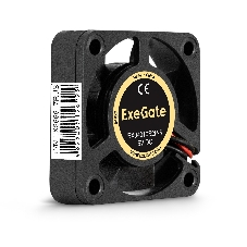 Вентилятор 5В DC ExeGate EX04010S2P-5 (40x40x10 мм, Sleeve bearing (подшипник скольжения), 2pin, 5000RPM, 24dBA)