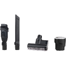 Пылесос вертикальный Polaris PVCS-4010 серый, питание от аккумулятора, 150 Вт, уборка суxая/влажная, пылесборник 0.45 л