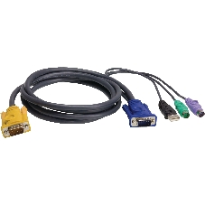 Кабель ATEN USB-PS/2 HYBRID CABLE.; 3M*2L-5303UP