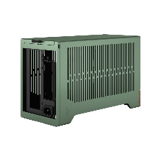 Компьютерный корпус без блока питания Fractal Design Terra, Mini-Tower, no fans, 1xUSB-A 3.0 + 1xUSB 3.2 Type-C, SFX PSU Support, mITX Jade