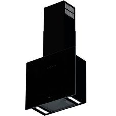 Вытяжка кухонная вертикальная Krona AURA 600 FRAME BLACK S черный с прозрачным кантом