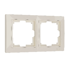 Рамка на 2 поста WERKEL (слоновая кость, basic) W0022003