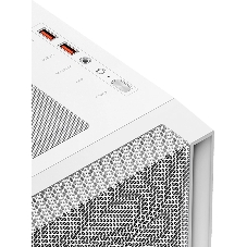 Компьютерный корпус PcCooler C3D510 WH ARGb белый без БП ATX 3x120мм 2xUSB3.0 1xUSB3.1 audio bott PSU