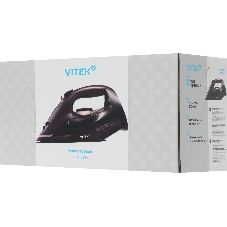 Утюг Vitek VT-IRN1204 бордовый, 2400 Вт, 23 г/мин, 150 г/мин, 450 мл