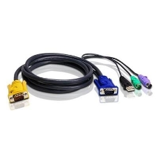 Кабель ATEN USB-PS/2 HYBRID CABLE.; 3M*2L-5303UP