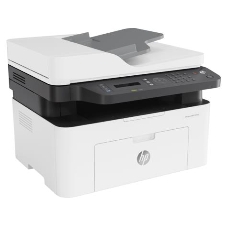 МФУ лазерное HP Laser MFP 137fnw (4ZB84A), A4, ч/б, печ. до 20 стр/мин., скан. до 15 стр/мин. (ч/б) 6 стр/мин. (цвет), 1200 x 1200 dpi (печать) 600x600dpi (скан.), USB, RJ-45, Wi-Fi, Air Print, Mopria