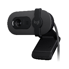Веб-камера Logitech Brio 105 1920x1080, 30 кадр/с, USB Type-A, микрофон (шумоподавление), шторка приватности, автоосвещение, универсальное крепление