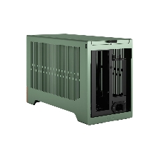Компьютерный корпус без блока питания Fractal Design Terra, Mini-Tower, no fans, 1xUSB-A 3.0 + 1xUSB 3.2 Type-C, SFX PSU Support, mITX Jade