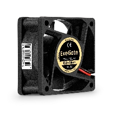 Вентилятор 5В DC ExeGate ExtraSilent ES06025S2P-5 (60x60x25 мм, Sleeve bearing (подшипник скольжения), 2pin, 2300RPM, 18dBA)