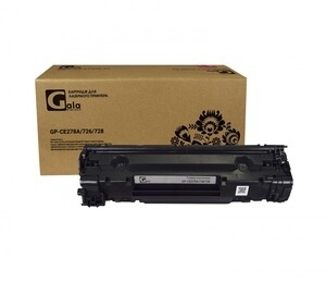 Картридж GP-CE278A/CE285A/CB435A/CB436A/712/725/726/728 (№78A №85A №35A №36A) для принтеров HP LaserJet Pro M1536/M1536dnf/P1566/P1606/P1606dn/P1101/P1102/P1102w/P1103/P1104/P1106/P1108/P1109/M1132/M1132s/M1136/M1137/M1212/M1212nf/M1212nfw/M1213/M1214/M1214nfh/M1216/M1217/P1102w/M1132s/M1214/M1214nfh/LaserJet P1001/P1002/P1003/P1004/P1005/P1006/P1007/P1008/P1009/M1120/M1120n/M1522/M1522n/M1522nf/M1505/M1505n/Canon i-SENSYS LBP6000/LBP6020/LBP6030/MF3010/LBP6000B/LBP6020B/LBP6030B/LBP6030w/MF3010/MF3010EX/LBP6200/LBP6230/LBP6200d/LBP6230dw/FAX-L150/FAX-L170/FAX-L410/MF4410/MF4430/MF4450/MF4550/MF4570/MF4580/MF4730/MF4750/MF4780/MF4890 4 шт по 2000 копий GalaPrint