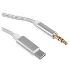 Кабель-переходник USB Cablexpert CCAB-CM35M-1M-W, Type-C/Jack3.5, Mobile, 1м, белый, коробка