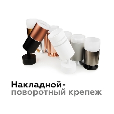 Насадка для корпуса светильника N6241 FR/CL белый матовый/прозрачный D60*H32mm Out20mm MR16