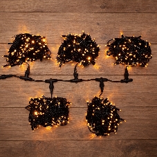 Гирлянда Neon-night LED ClipLight 24V, 5 нитей по 20 метров, цвет диодов желтый