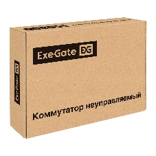 Коммутатор неуправляемый ExeGate EDES-1016D (16-портовый UTP 10/100Mbps, металлический корпус, с возможностью установки в стойку)