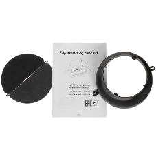 Вытяжка встраиваемая Zigmund & Shtain K 016.5 S серебристый, 52 см, 1050 куб. м/ч, 60 дБ