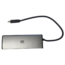 USB-концентратор Digma HUB-4U2.0-UC-DS, USB-C, USB 2.0 4 порта, USB