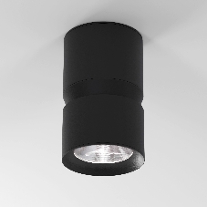 25049/LED 12W 4000К чёрный / Светильник потолочный светодиодный