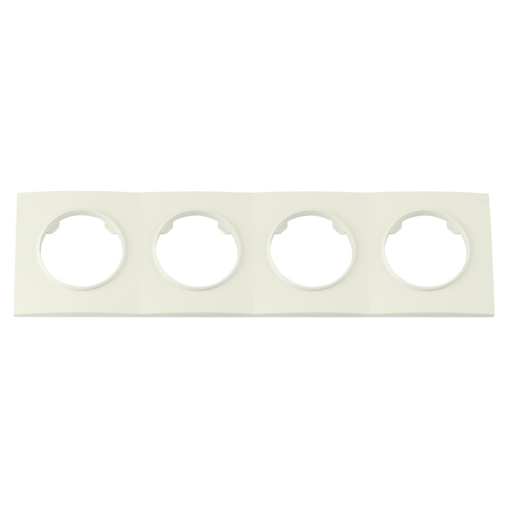 Рамка Bylectrica Рамка 4-местн. серия ПРОВАНС квадрат (ЮЛИГ.735212.502 бежевый)