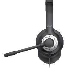 Гарнитура Acer OHW309 чёрный, проводная, USB/mini jack 3.5 мм
