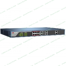 Коммутатор Hikvision DS-3E0318P-E 16xPOE