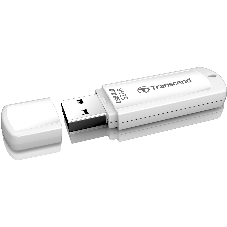Флешка USB Transcend JetFlash 370 (TS32GJF370), 32Gb, USB 2.0, R/W 12/5, белый