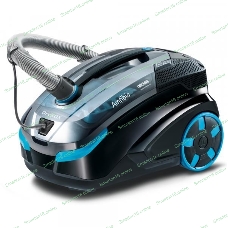 Моющий пылесос Thomas DryBOX Amfibia черный/голубой, 325/1700 Вт, уборка влажная/сухая/сбор жидкости, пылесборник контейнер 2.6 л
