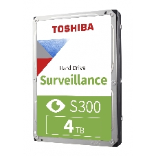 Жесткий диск Toshiba HDD SATA3 4Tb Surveillance S300 (SMR) 5400 256Mb (analog HDWT740UZSVA)