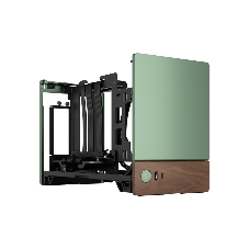 Компьютерный корпус без блока питания Fractal Design Terra, Mini-Tower, no fans, 1xUSB-A 3.0 + 1xUSB 3.2 Type-C, SFX PSU Support, mITX Jade