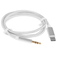 Кабель-переходник USB Cablexpert CCAB-CM35M-1M-W, Type-C/Jack3.5, Mobile, 1м, белый, коробка