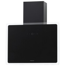 Вытяжка кухонная вертикальная Krona AURA 600 FRAME BLACK S черный с прозрачным кантом