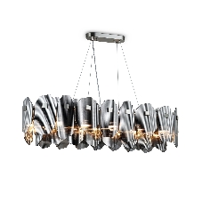 Светильник Ambrella light LH31205/12 SN/SM сатин никель/дымчатый E14*12 max 40W 1000*340*270