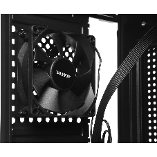 Компьютерный корпус Accord Entry ACC-2054B черный без БП mATX 1x80мм 2xUSB 2.0 audio