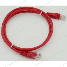 Патч-корд molded 5E Copper 1m красный