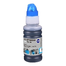 Чернила Cactus CS-EPT00R240 106C голубой 70 мл для Epson L7160/L7180 Чернила Cactus CS-EPT00R240 106C голубой 70 мл для Epson L7160/L7180