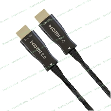 Активный оптический кабель Cablexpert HDMI, 100м, v2.0, 19M/19M, AOC Premium Series, позол.разъемы, экран, коробка