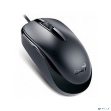Мышь проводная Genius DX-120 черный, 1000 dpi, USB, кнопки - 3