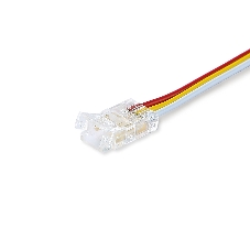 GS7911 Соединитель гибкий двухсторонний COB CCT 12/24V для лент 8mm (3 конт.) (5шт)