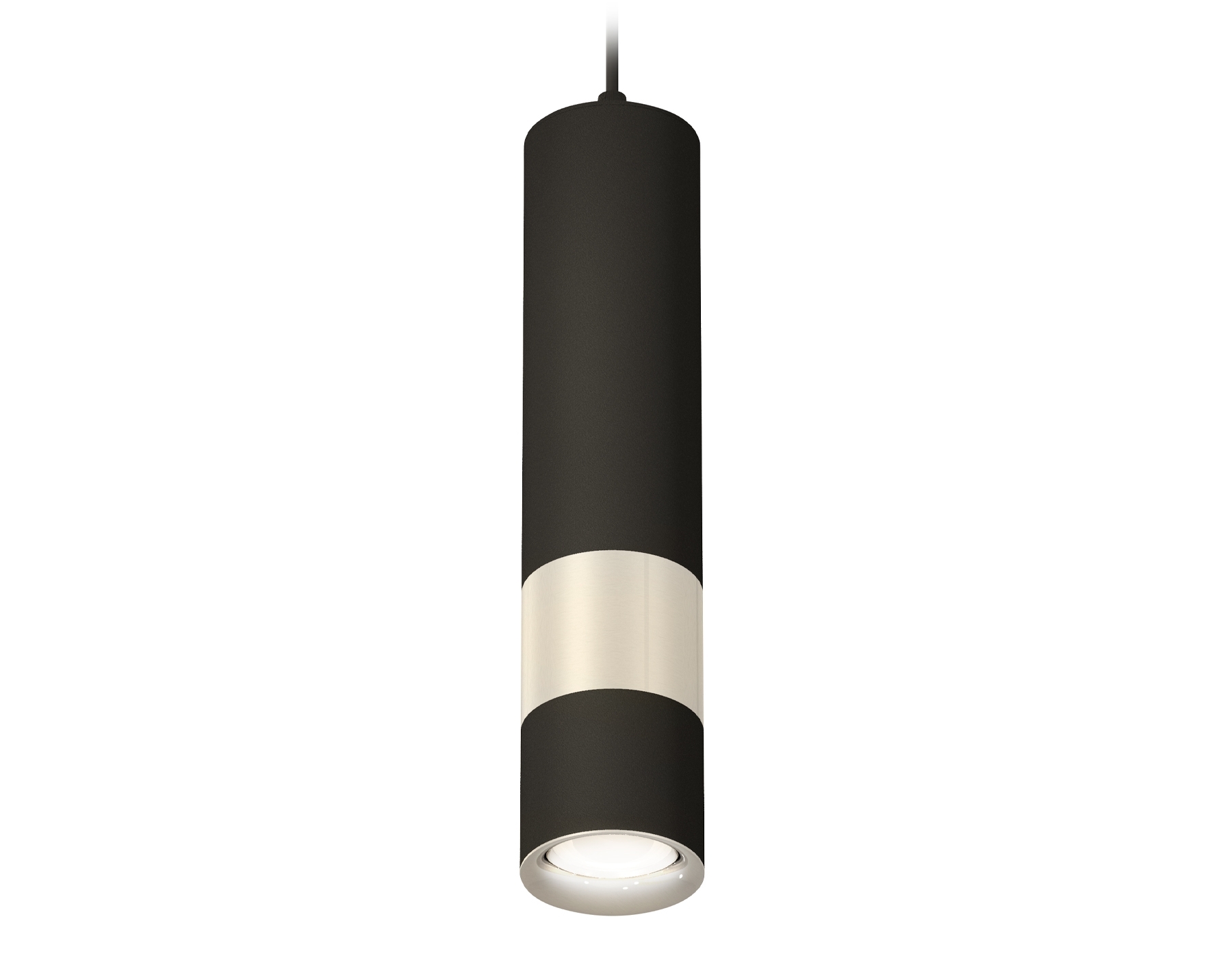 Светильник Ambrella Light XP7402090 SBK/PSL черный песок/серебро полированное MR16 GU5.3