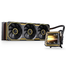 Система жидкостного охлаждения Water Cooling System JONSBO TX-360 Black (325W, 360mm, LED, Black, ARGB/ Fans: 3x120mm, 62.4CFM, 37.3dBA, 2400RPM/ Pump height 70.6mm, 5000RPM, Rad thickness 27mm/ S: 1851, 17XX, 1200, 115X, AM5, AM4)