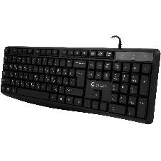 Клавиатура проводная Oklick 145M, USB, черный