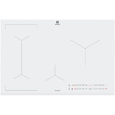 Индукционная варочная поверхность Electrolux EIV83443BW, 4 конфорки, с зоной расширения, стеклокерамика, 7200 Вт